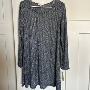 NWT Ribbed Sweater Dress Long Sleeve